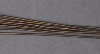 Head Pin -  Antique Brass with 2mm Ball