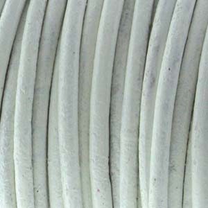 Leather - 1mm - White