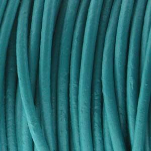 Leather - 2mm - Turquoise